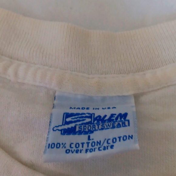 Vintage Bulls 1991 NBA World Tee.Size Large - Picture 5 of 9